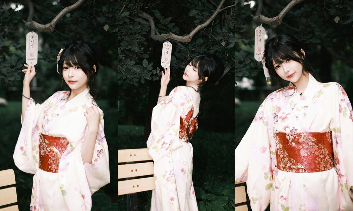 8k Beijing Shuangxiu Park with beautiful girl cover