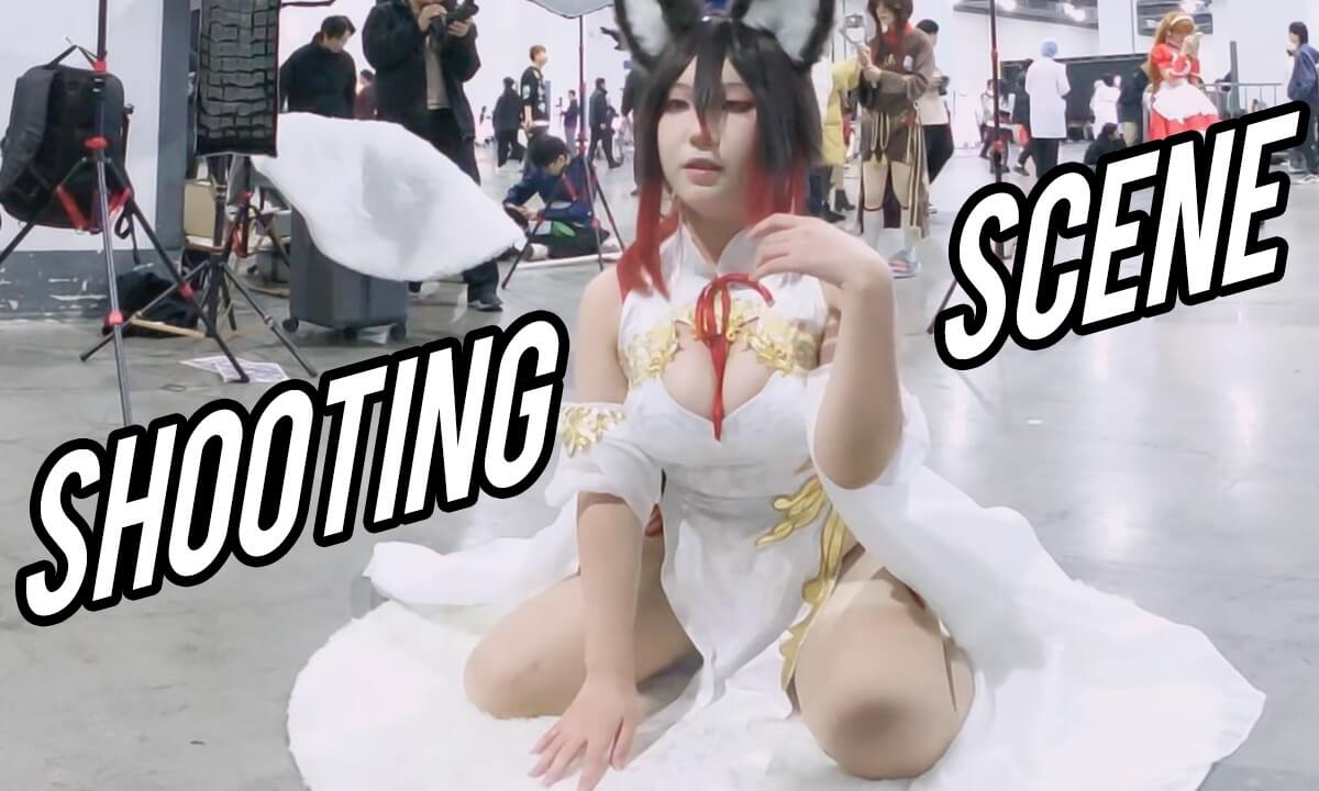 Beauty Model Shooting Scene cover