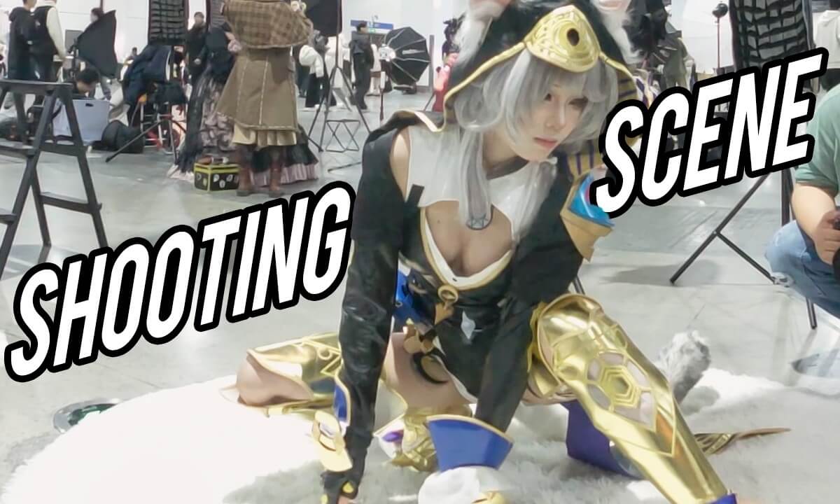 Beauty Model Shooting Scene cover