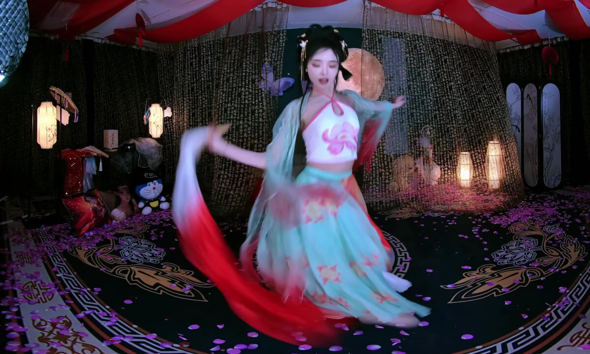 狸妖妖liyaoyao 20251203001 绝世舞姬 3D VR 180 8K cover