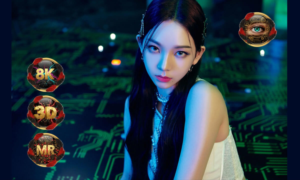 [8K 3DMR]  aespa  - Savage  Passthrough Mode [ 에스파 in the house ] KPOP Karina Giselle Winter Ningning cover