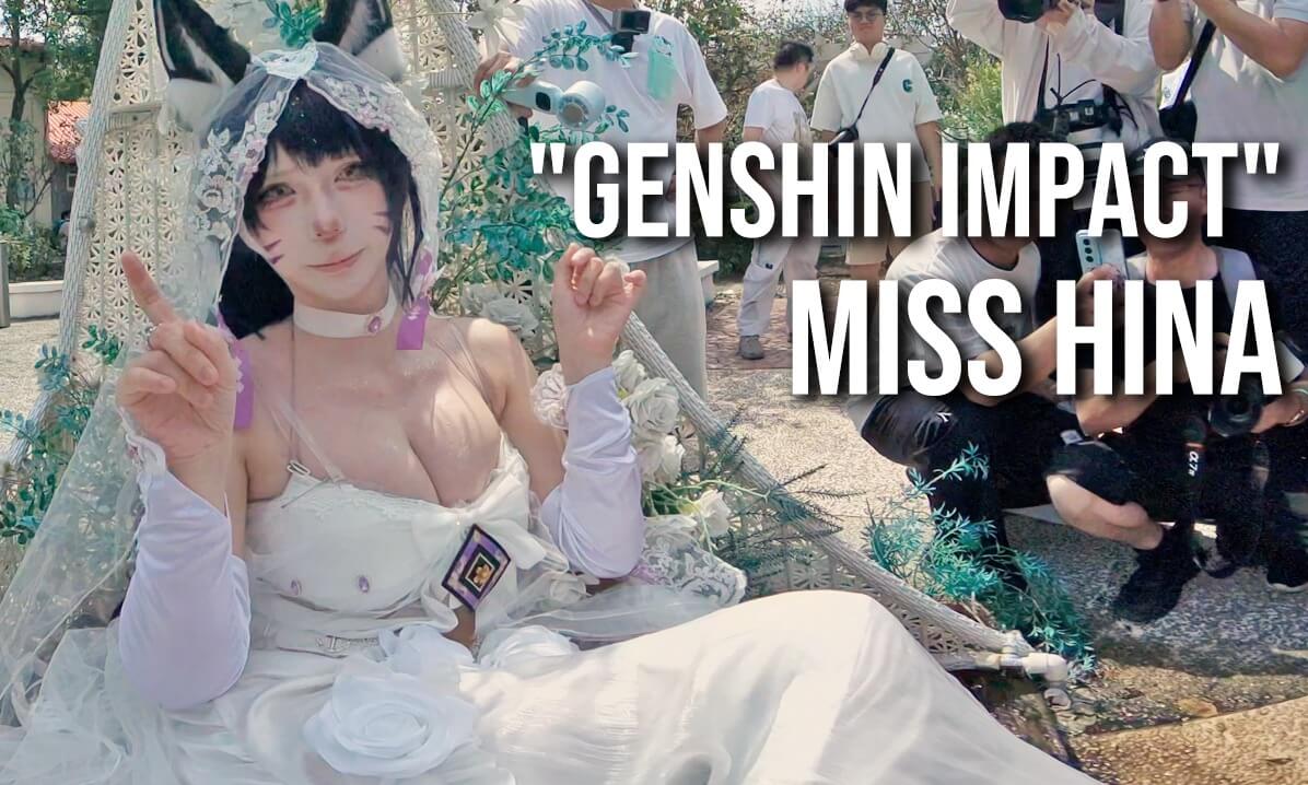 "GENSHIN IMPACT " MISS HINA cover