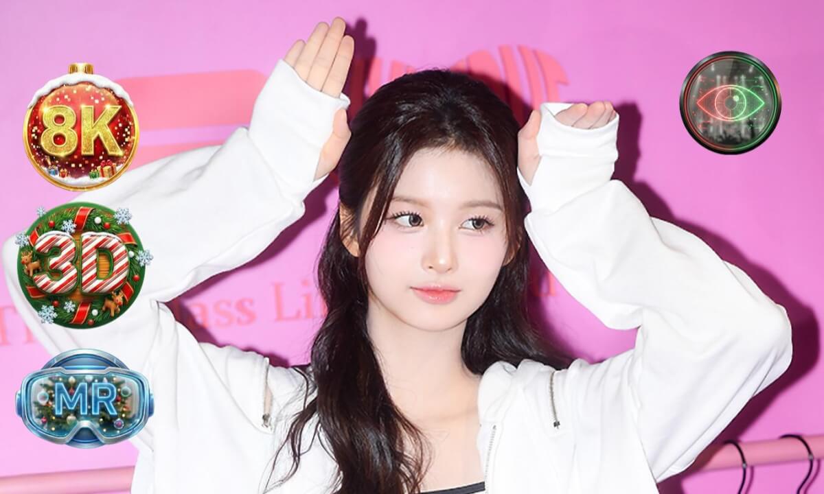 [8K 3D MR] NMIXX  What is Love？Original by. TWICE  Passthrough Mode  [ 엔믹스 in the house ] NMIXX KPOP cover