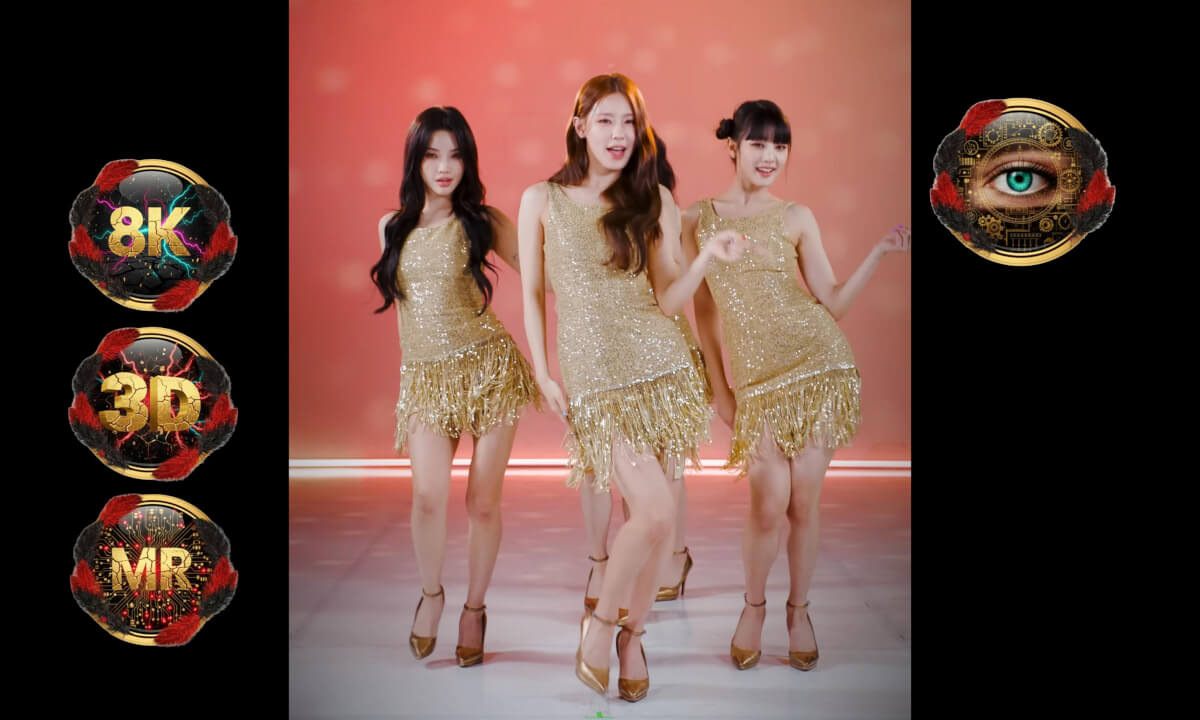 [8K 3DMR]  (G)I-DLE Nobody  Passthrough Mode [ 아이들 in the house ] KPOP Original Song by. Wonder Girls cover