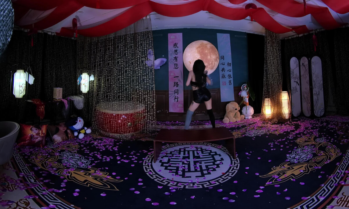 狸妖妖liyaoyao 20251210001 Drunk Groove 3D VR 180 8K cover