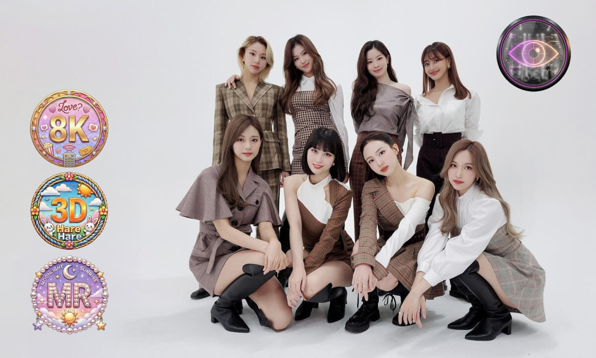 [8K 3DMR] TWICE  I CAN'T STOP ME Passthrough Mode [ TWICE  in the house ] KPOP Tzuyu Nayeon Jeongyeon Momo Sana Jihyo  Mina Dahyun Chaeyoung cover