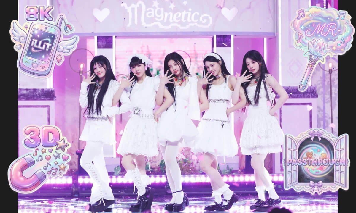 [8K 3DMR] ILLIT " Magnetic  " Passthrough Mode [ ILLIT in the house ] KPOP cover