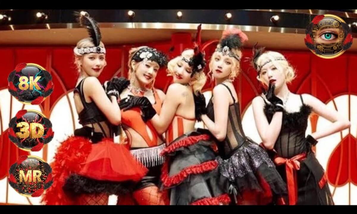 [8K 3DMR] (G)I-DLE) " Nxde " Passthrough Mode [ I-DLE in the house ] KPOP cover