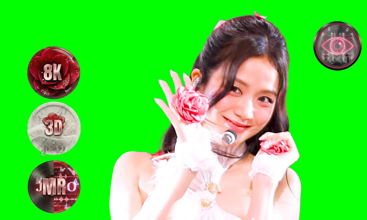 [MR KPOP] BLACKPINK JISOO: FLOWER FanCam | Passthrough 8K 3D | (지수) cover