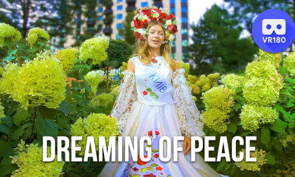 Dreaming of Peace: Young Ukrainian beauties share their desires VR Video Dreaming of Peace: Young Ukrainian beauties share their desires VR