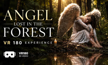 Angel Lost in the Forest | VR 180 Experience | JillVR