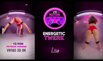 ENERGETIC TWERK | FROM LISA | VR1803D 8k 60p ENERGETIC TWERK | FROM LISA | VR1803D 8k 60p