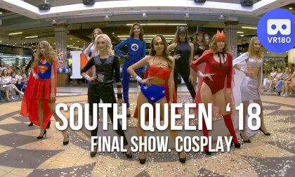 Beauty contest South Queen '18 final show. Cosplay VR Video Beauty contest South Queen '18 final show. Cosplay VR