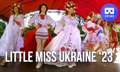 Little Miss Ukraine 2023 local beauty contest VR Video Little Miss Ukraine 2023 local beauty contest VR