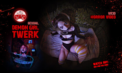 DEMON GIRL DANCES TWERK IN ABANDONED HOUSE | HORROR VR3D DEMON GIRL DANCES TWERK IN ABANDONED HOUSE | HORROR VR3D