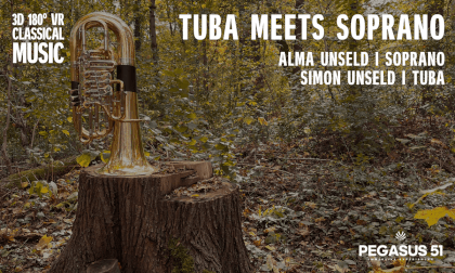 CLASSICAL MUSIC: "TUBA MEETS SOPRANO" I 3D VR180° Music Video VR Video CLASSICAL MUSIC: "TUBA MEETS SOPRANO" I 3D VR180° Music Video VR