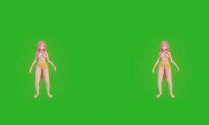 Yae miko FLOWER Passthrough test VR Video Yae miko FLOWER Passthrough test VR