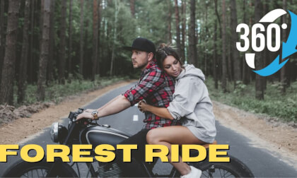 Motorcycle Ride through a small Pattaya Forest | Thailand November 2023 VR Video Motorcycle Ride through a small Pattaya Forest | Thailand November 2023 VR