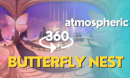 Witness the Magical Atmosphere of a Butterfly Nest in Stunning 360 VR Witness the Magical Atmosphere of a Butterfly Nest in Stunning 360 VR