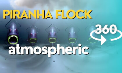 Escape the Fear: Experience the Thrilling Piranha Flock in 360 VR 4K atmospheric 360 Escape the Fear: Experience the Thrilling Piranha Flock in 360 VR 4K atmospheric 360