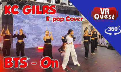 Join this 360º experience with KC GIRLS - BTS - On VR Video Join this 360º experience with KC GIRLS - BTS - On VR