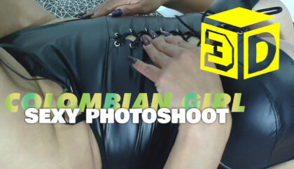 COLOMBIAN GIRL PHOTOSHOOT VR Video COLOMBIAN GIRL PHOTOSHOOT VR