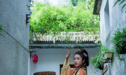 Chinses Hanfu girl VR Video Chinses Hanfu girl VR