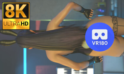 8K Bunny Irelia League of Legends VR180 MMD 3D VR Video 8K Bunny Irelia League of Legends VR180 MMD 3D VR