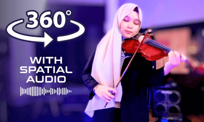 Violin Rock Live Session VR Video Violin Rock Live Session VR