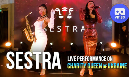 Duo SESTRA (live at Charity Queen of Ukraine, Kyiv). 8K VR Video Duo SESTRA (live at Charity Queen of Ukraine, Kyiv). 8K VR