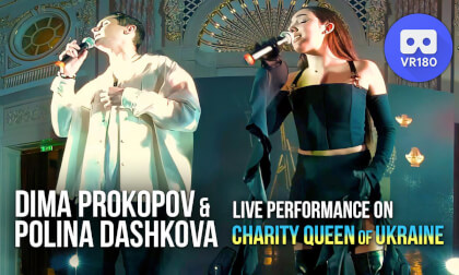 Dima PROKOPOV & Polina Dashkova (live at Charity Queen of Ukraine). 8K VR Video Dima PROKOPOV & Polina Dashkova (live at Charity Queen of Ukraine). 8K VR
