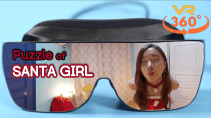 Puzzle Of Santa Girl VR 360° Puzzle Of Santa Girl VR 360°