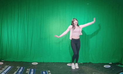 Sexy dance of young lady VR Video Sexy dance of young lady VR