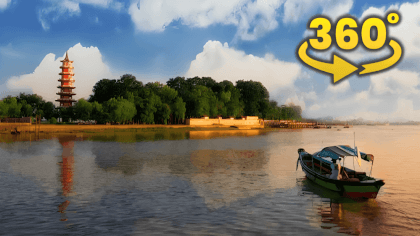 Musi River, Palembang, Indonesia VR Video Musi River, Palembang, Indonesia VR