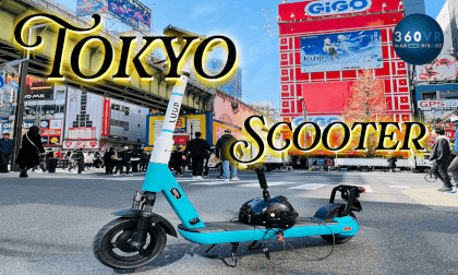 Scooter ride at East of Tokyo -Travel Japan - VR Video Scooter ride at East of Tokyo -Travel Japan - VR