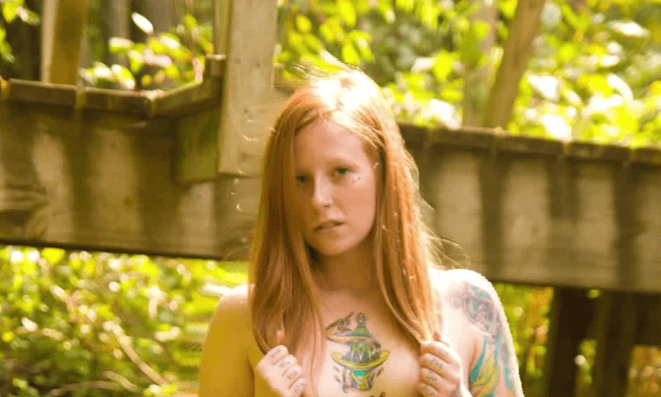 Model forest trail Photo Shoot - 2D to 3D A.I. to VR 3D flat cover