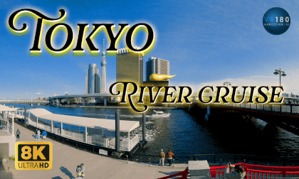 🛥️Tokyo River cruise. Odaiba to Asakusa, English caption -Travel Japan - VR Video 🛥️Tokyo River cruise. Odaiba to Asakusa, English caption -Travel Japan - VR
