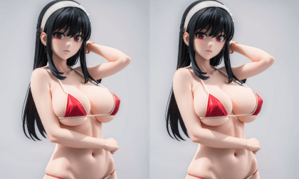 Dark-haired, red-eyed woman Dark-haired, red-eyed woman