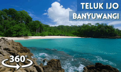 Travel in Teluk Hijau (Green Bay) Beach, Banyuwangi, Indonesia Travel in Teluk Hijau (Green Bay) Beach, Banyuwangi, Indonesia