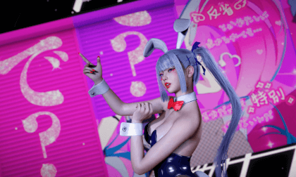 8K MMD Hatsune Miku - Rabbit Hole (Subtitles) VR Video 8K MMD Hatsune Miku - Rabbit Hole (Subtitles) VR