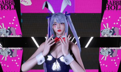 3D VR180 MMD Hatsune Miku - Rabbit Hole 3D VR180 MMD Hatsune Miku - Rabbit Hole