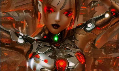 CyberPunk Cyborg VR Video CyberPunk Cyborg VR