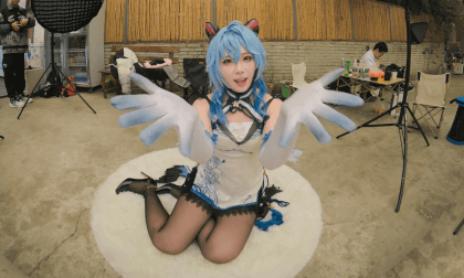 Lovely sexy Ganyu in SEP Game Comic Con, Chengdu, China/原神甘雨 VR Video Lovely sexy Ganyu in SEP Game Comic Con, Chengdu, China/原神甘雨 VR