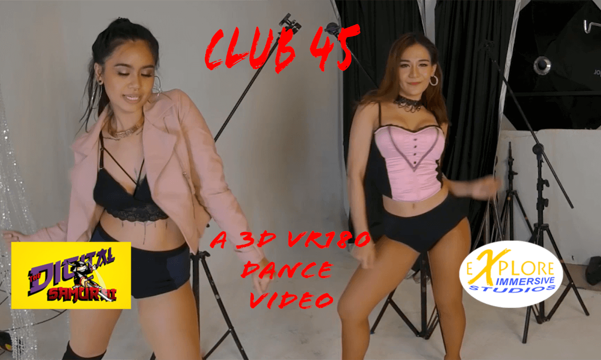 Welcome to Club 45 with Miss Aum & Dear in 8K 3D VR180 cover
