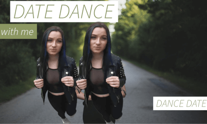 Girlfriend dances with you on a warm day in the park VR Video Girlfriend dances with you on a warm day in the park VR