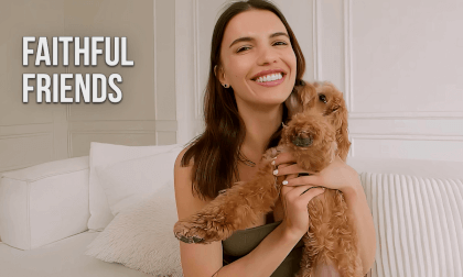 Faithful Friends. Maltipoo dog Luna VR Video Faithful Friends. Maltipoo dog Luna VR