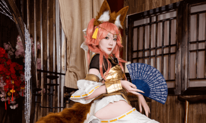 玉藻前cos 古风场景拍摄 玉藻前cos 古风场景拍摄