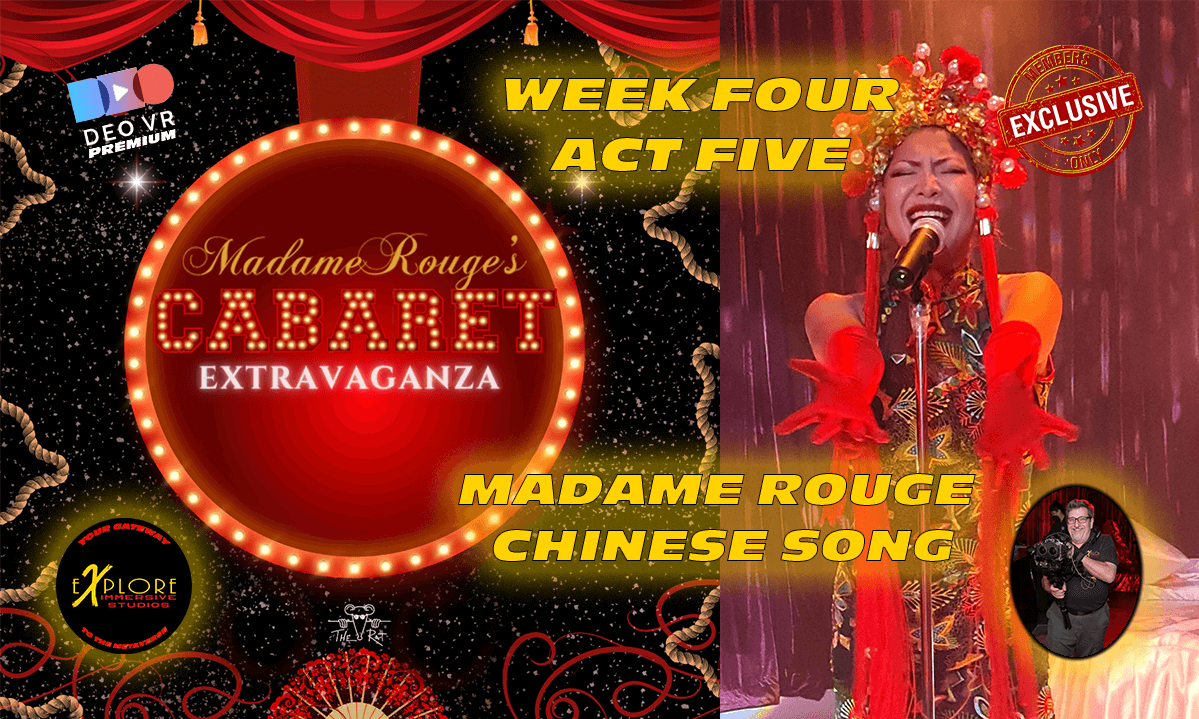 Madame Rouge Cabaret Week Five Madame Rouge - Chinese song cover