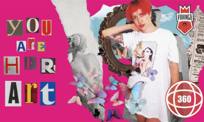 YOU ARE HER ART  POV film in 360 degrees  + ASMR VR Video YOU ARE HER ART  POV film in 360 degrees  + ASMR VR
