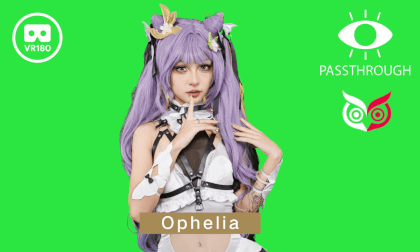 Ophelia Genshin Impact Cosplay - 4K - Passthrough VR Video Ophelia Genshin Impact Cosplay - 4K - Passthrough VR